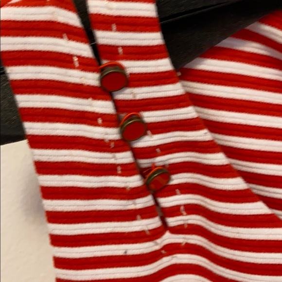 Anthropologie sailor peplum top size medium - Picture 4 of 4